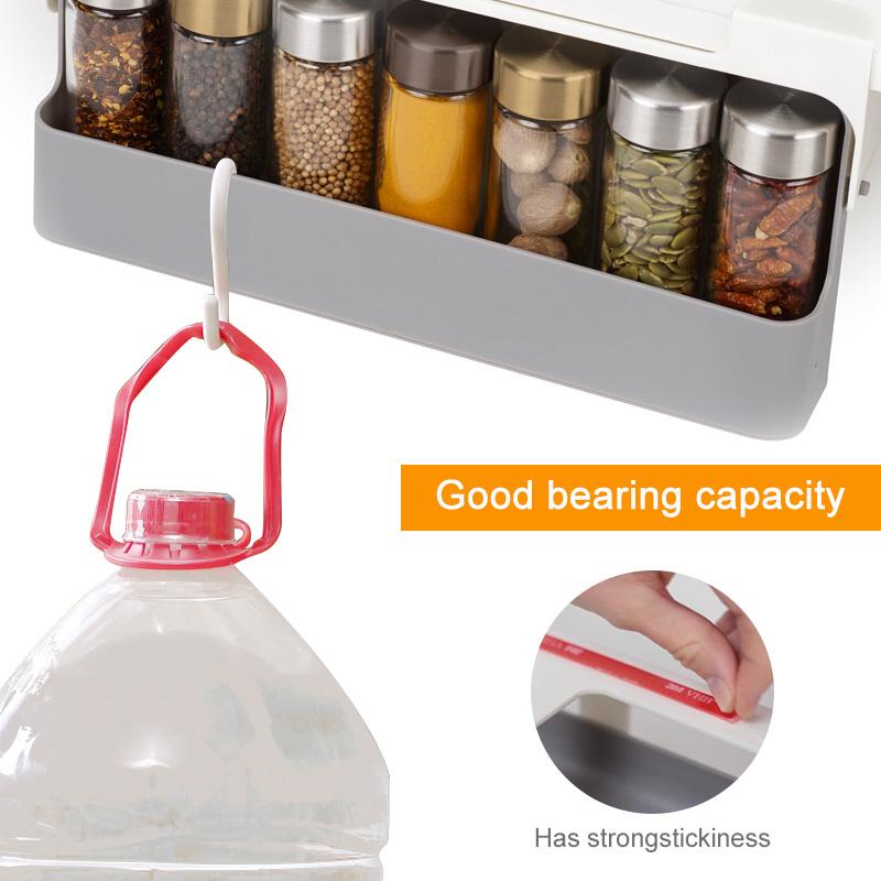 Gia Vị Có Giá Để Đồ Gia Vị Chai Người Tổ Chức Tự Dính Ngăn Kéo Treo Gia Vị Bình Giá Đỡ Bộ Hộ Gia Đình Vật Dụng Nhà Bếp