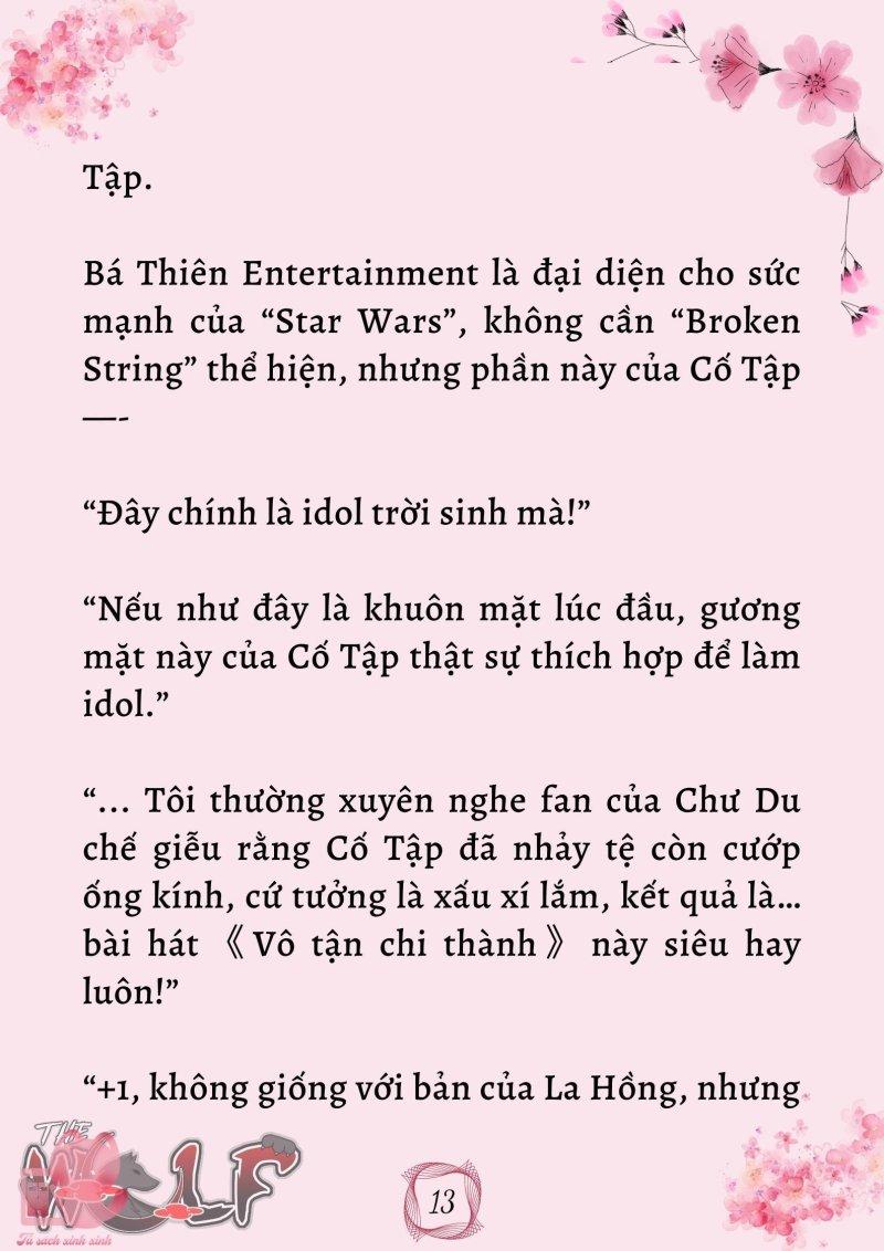 xuyên không vào nhóm nhạc nam 200 người chapter 11 13