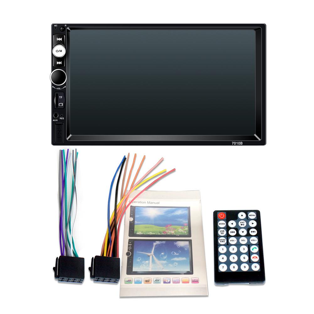 Thuận lợi nhất 7010 xe máy nghe nhạc MP5 xe máy thẻ MP4 thẻ kép phôi Bluetooth rảnh tay đảo chiều màn hình lớn kết nối máy thẻ