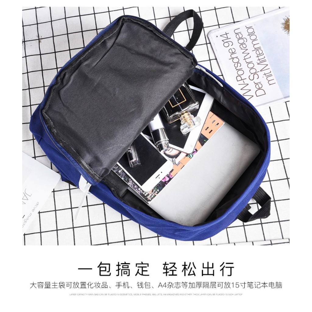 BALO UNISEX NAM NỮ 2 MÀU ĐỰNG LAPTOP