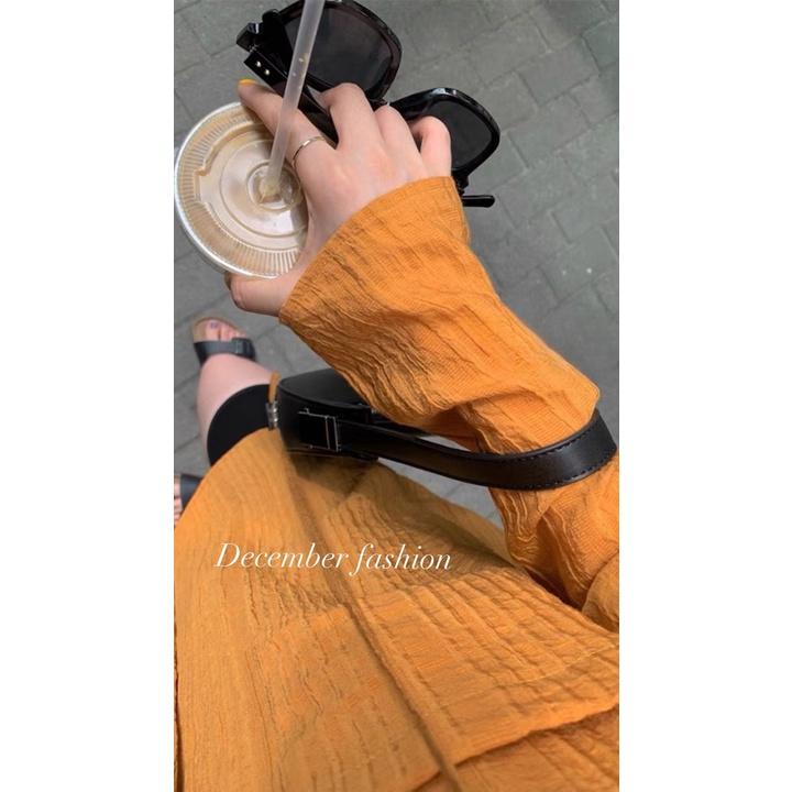 Áo Sơ Mi Gân Cổ Vest- December Fashion