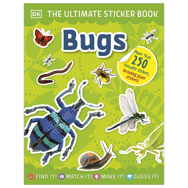 The Ultimate Sticker Book Bugs