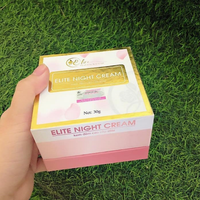 Kem Đêm Elite Night Cream - 30 Gram - Hàng Chính Hãng - Dưỡng Trắng Căng Bóng - Chống Lão Hóa Cải Thiện Sức Sống - Tạo Nên Làn Da Khỏe Mạnh Săn Chắc.