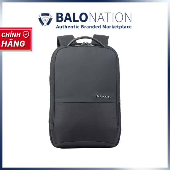 Balo Laptop 15.6 Inch SAKOS SIMPLUS Cao Cấp - Hàng Chính Hãng