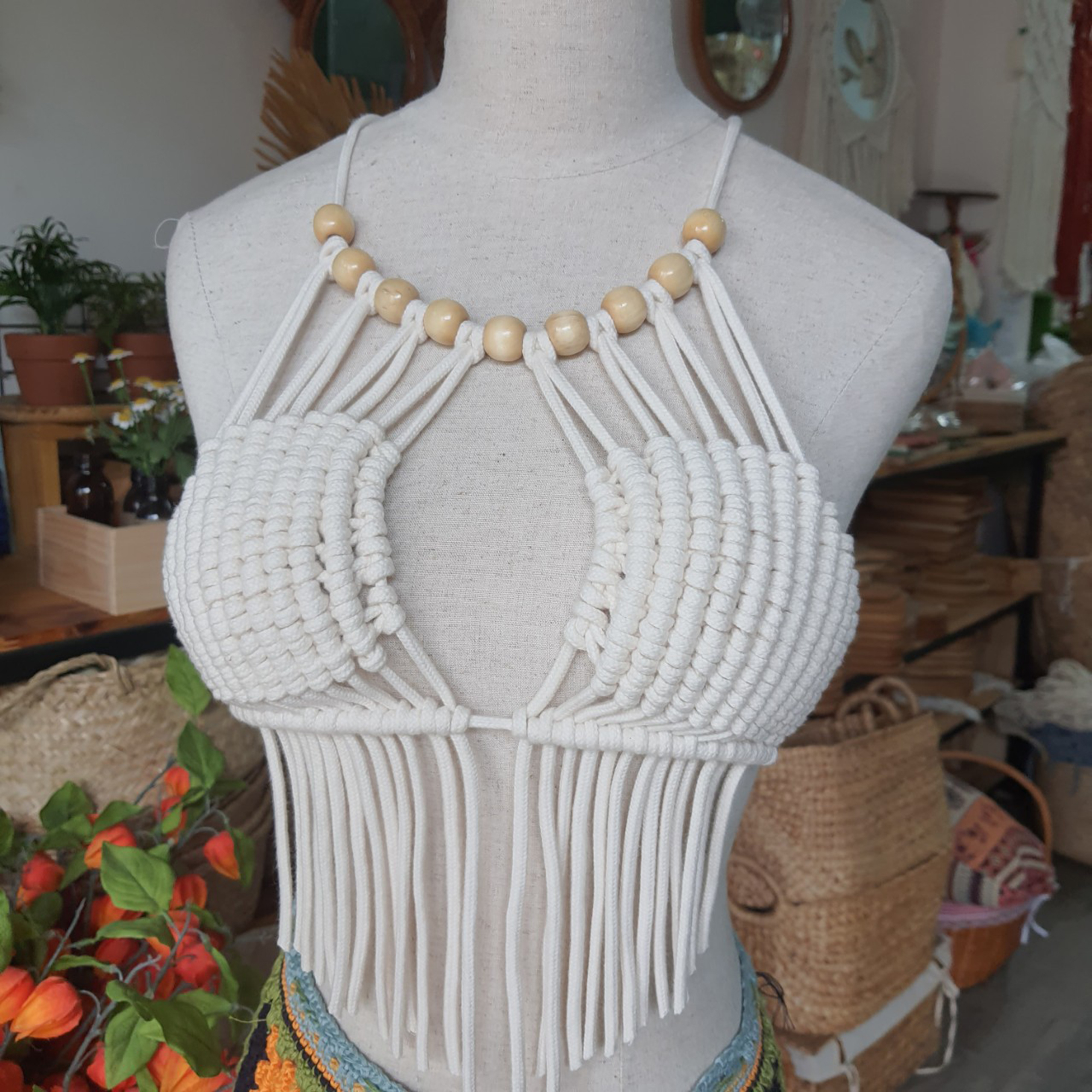 Macrame Bikini Top - Đồ Bơi Handmade Sexy