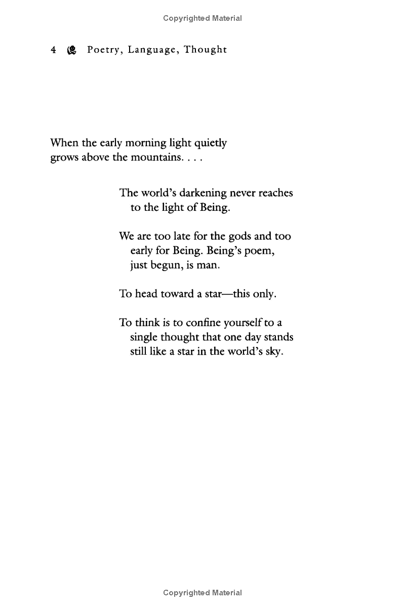 Sách ngoại văn: Harper Perennial Modern Thought - Poetry, Language, Thought