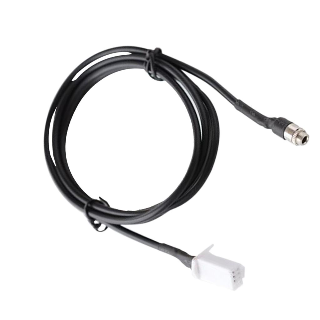 Car Audio 3.5mm Aux Jack 8 Pin Plug Adapter Cable