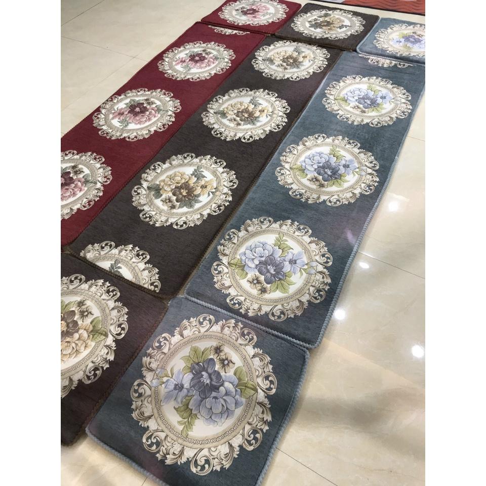 Thảm trải ghế tây âu, Thảm trải trên ghế gỗ êm ái sang trọng giá rẻ