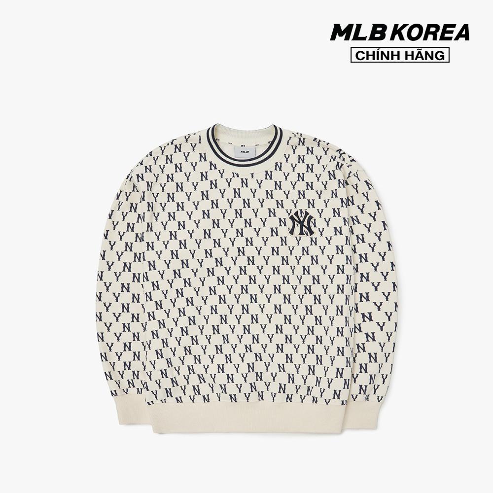 MLB - Áo sweatshirt tay dài phom suông Classic Monogram Front Brushed Overfit 3AMTM0926