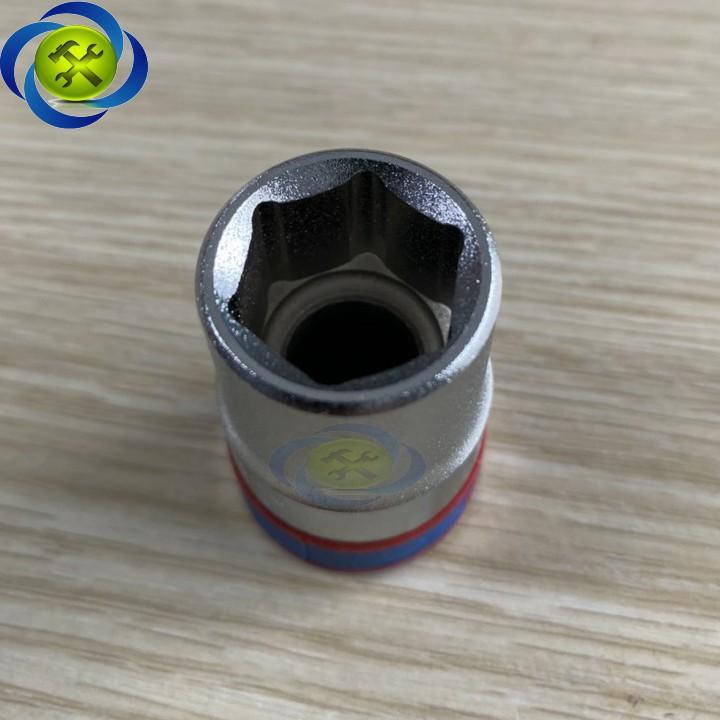 Tuýp trắng ngắn Kingtony 433515M 1/2 INCH - 15MM 6 CẠNH
