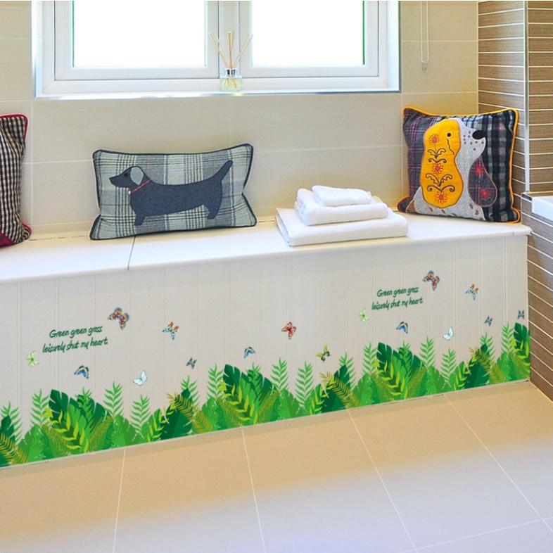 Decal trang trí tường - Nhiều Mẫu CHÂN TƯỜNG