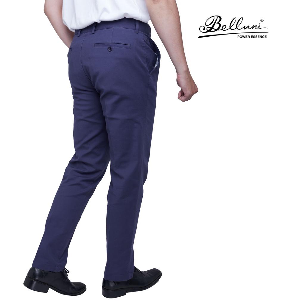 Quần kaki nam công sở hàng hiệu cao cấp BELLUNI không xếp ly - QK0.CMS.BE.021.BL2