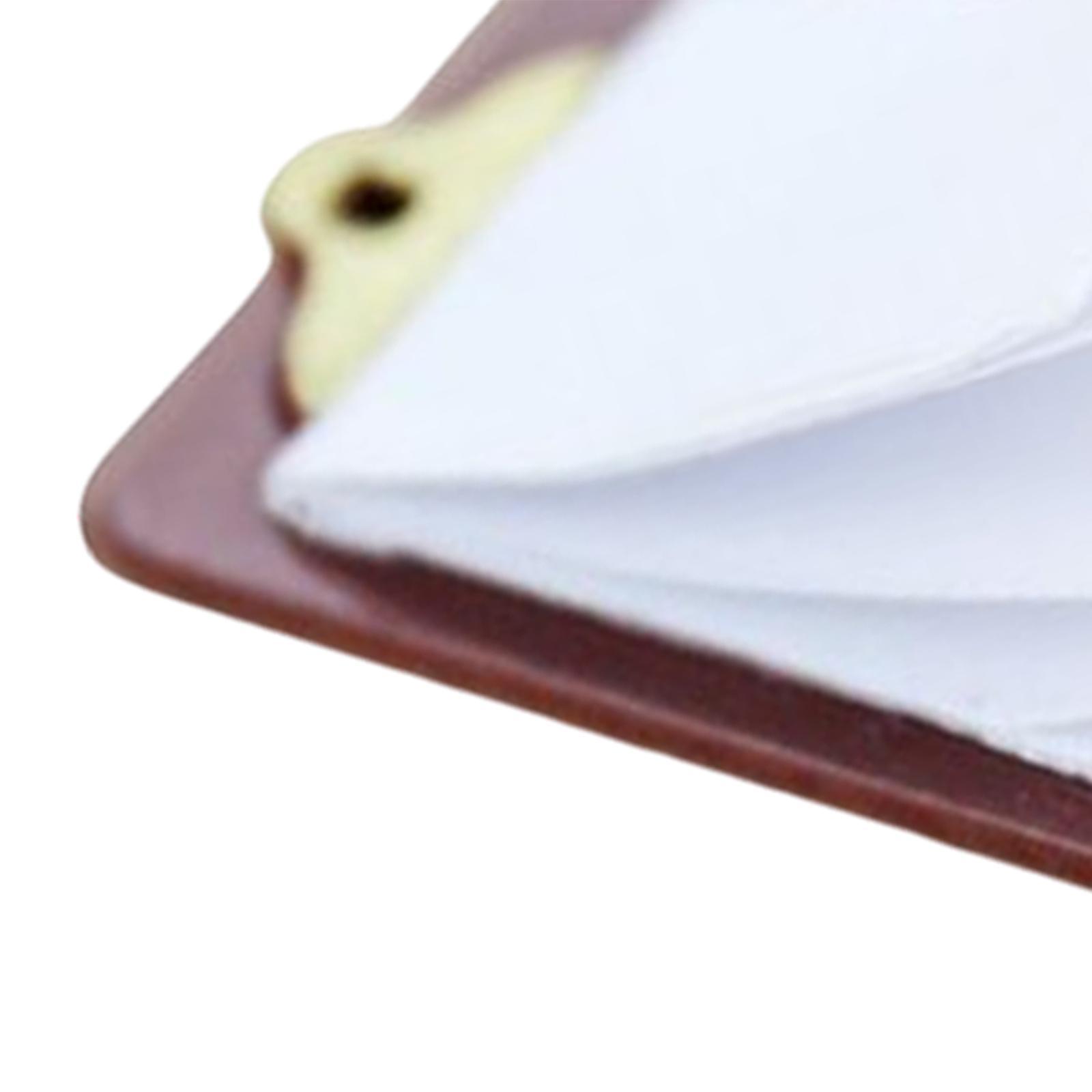 Mini Paper Clipboard Mini Clipboard with Paper Dollhouse Furniture for Kids