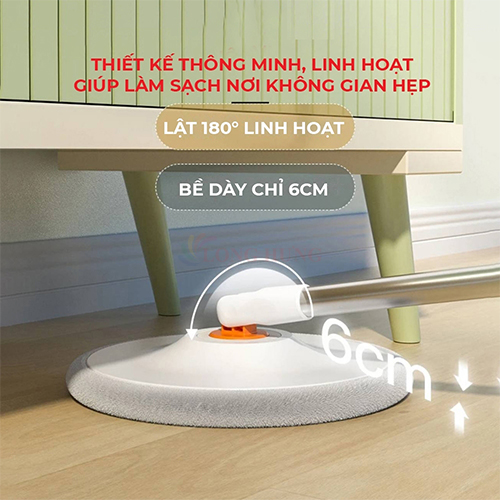 Bộ lau nhà xoay tay 360 độ BONBOX BM001 - Hàng chính hãng