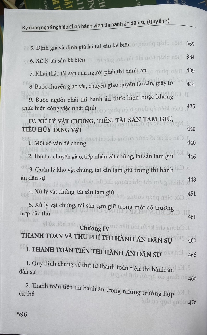 Kỹ năng nghề nghiệp Chấp hành viên Thi hành án Dân sự