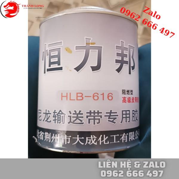 Keo dán băng tải cao su 2 thành phần HLB-616 và LSD-916 loại 1kg