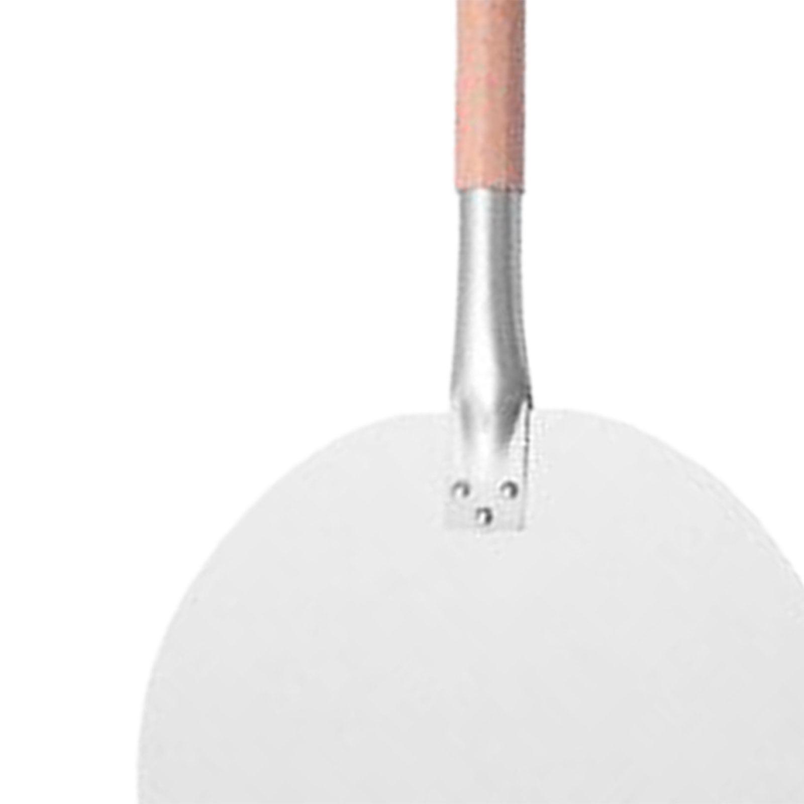 Durable Pizza Spade, Convenient, with Wooden Handle, Homemade Pizza Bread Metal Pizza Paddle Pizza Peel for Kitchen Bread Pasta Pastry Baking