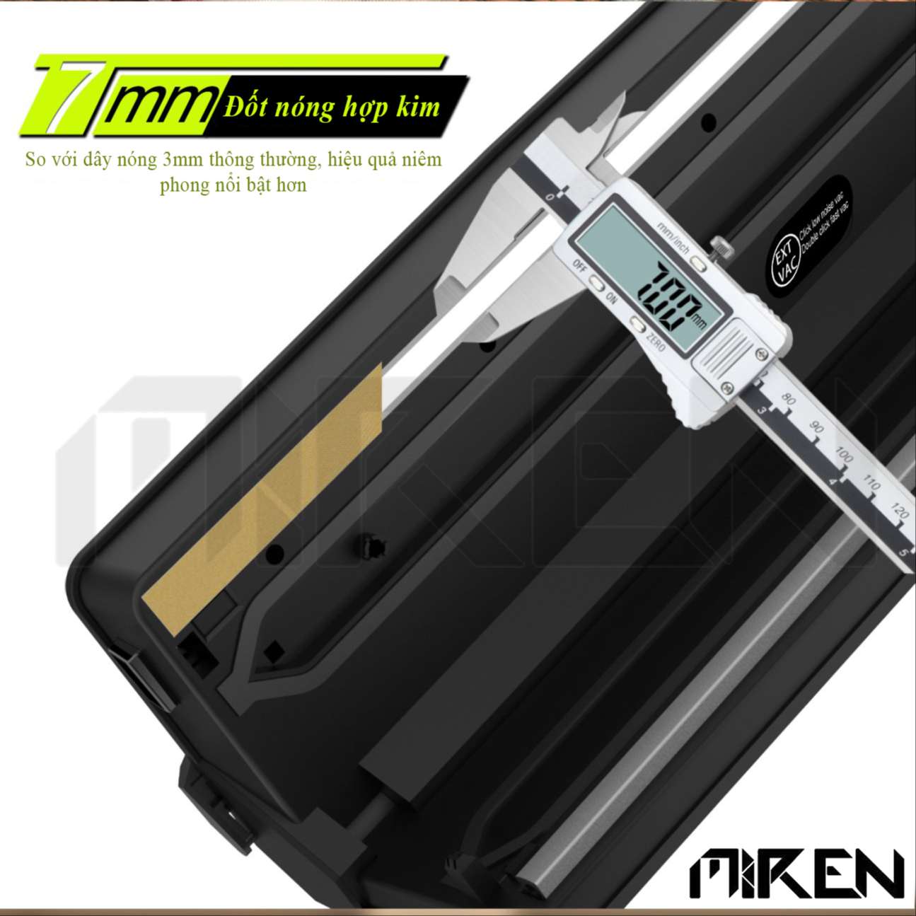 Máy Hút Chân Không Thực Phẩm Vacumm Sealer Đa Năng Hàn Miệng Túi Cao Cấp – 3 Chế Độ Ướt, Khô, Thủ Công Hút & Hàn Miệng Túi MR- AP13. Hàng Chính Hãng