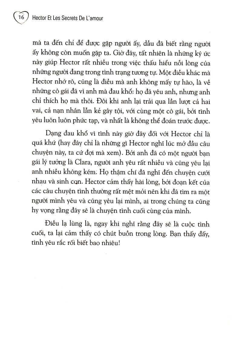 Sách Hector Và Hành Trình Cứu Tình Yêu