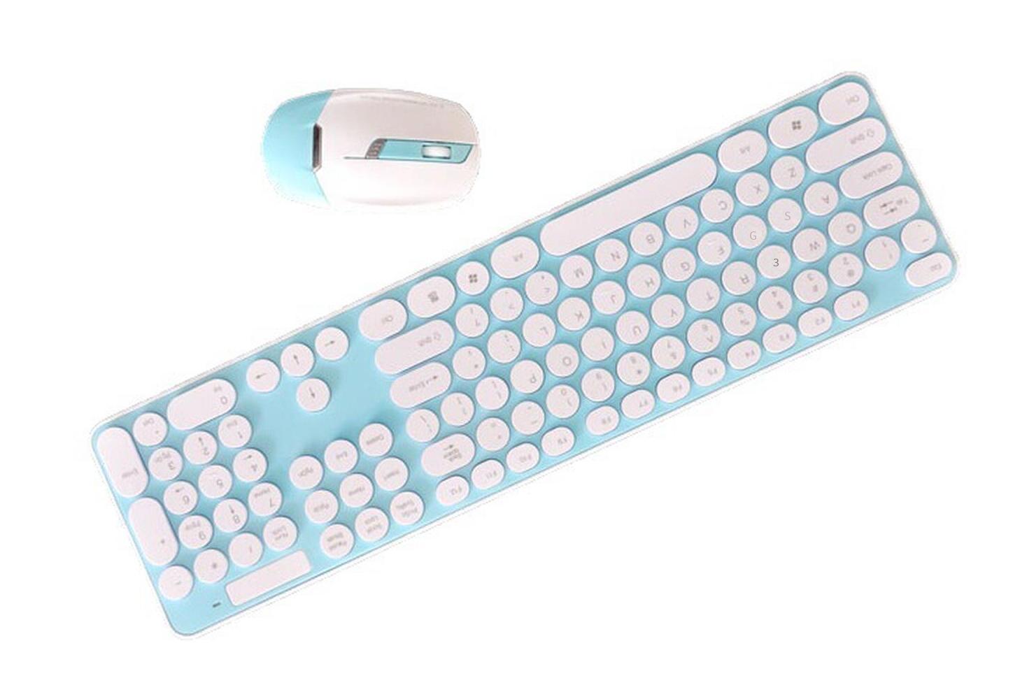 Đảm Bảo Chất Lượng Thành Phố Fangyuan Bộ Bàn Phím Không Dây HK3960 Chocolate Punk Keycap 2.4G Không Giới Hạn Bàn Phím Chuột Bộ