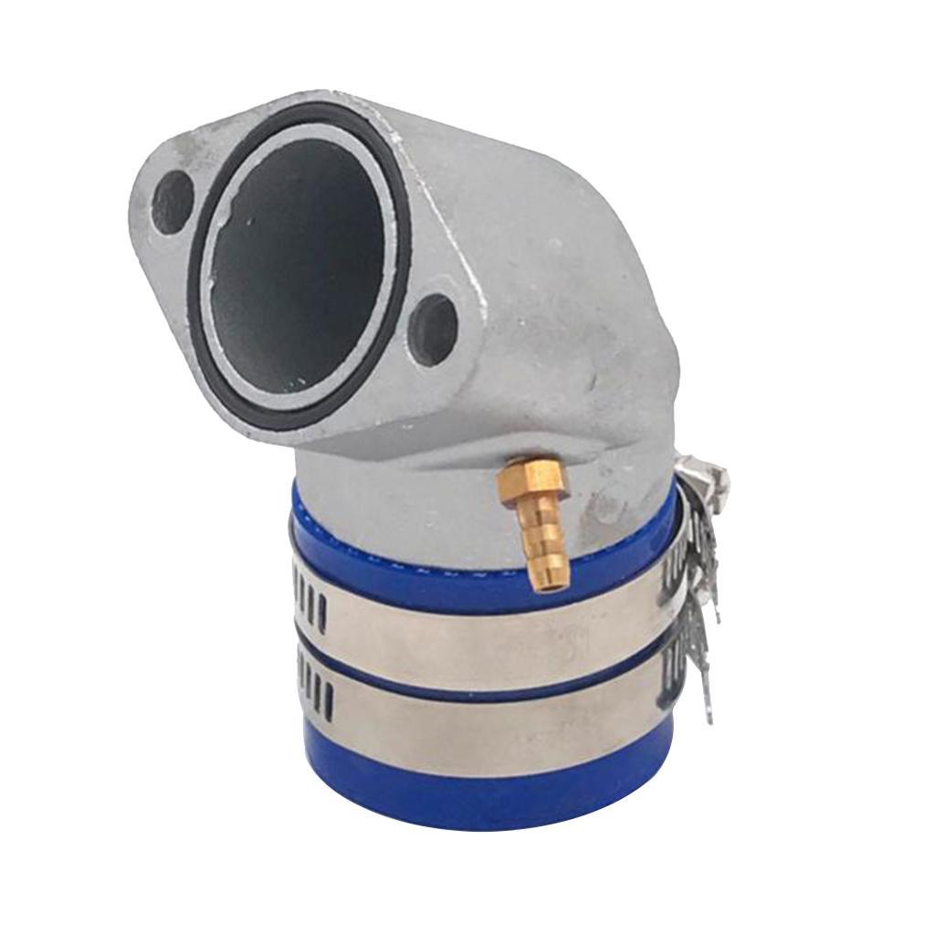 2X Intake Manifold Carb Carburetor Joint Boot for Motorcycle GY6/150cc/ATV 30mm