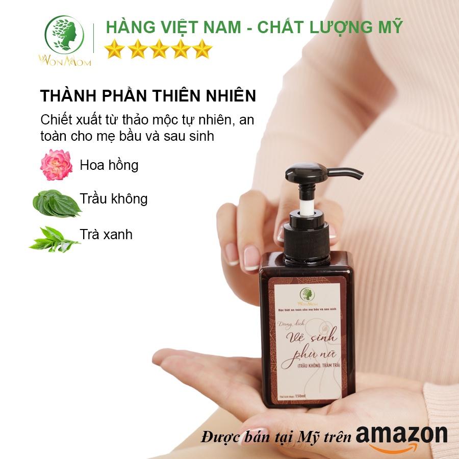 Bộ thảo mộc tắm body và làm hồng " cô bé " Wonmom