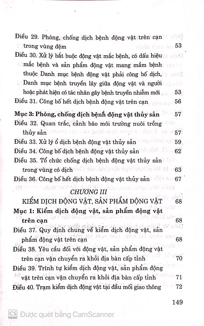 Luật thú y