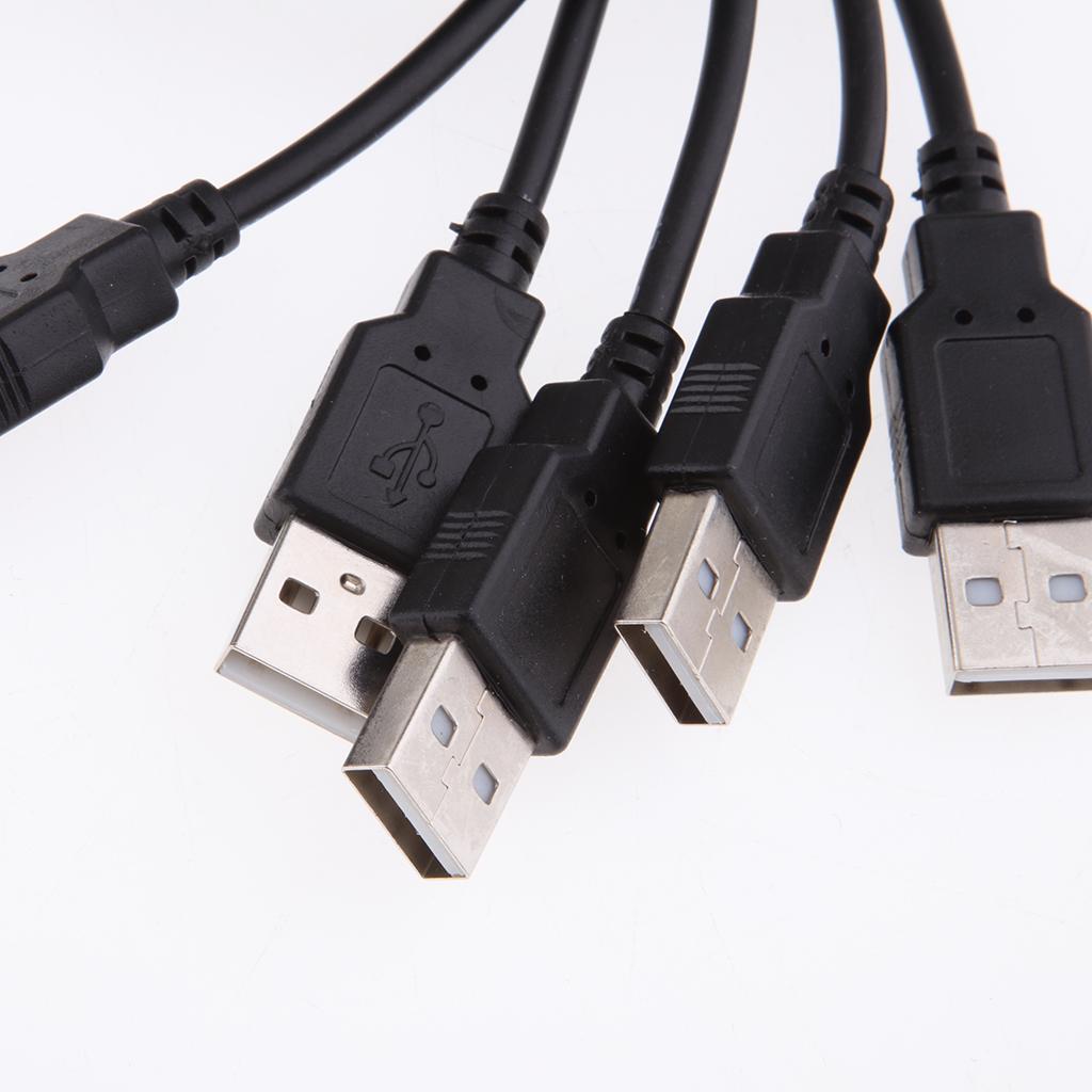 5Pcs DIY USB 2.0 A Male Plug 2 Pin 2 Wire Power Charge Cable Connector