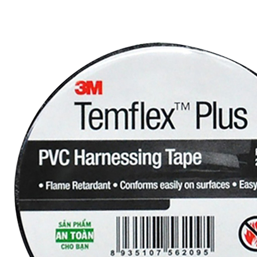 Băng keo điện PVC Temflex Plus 3M 1518
