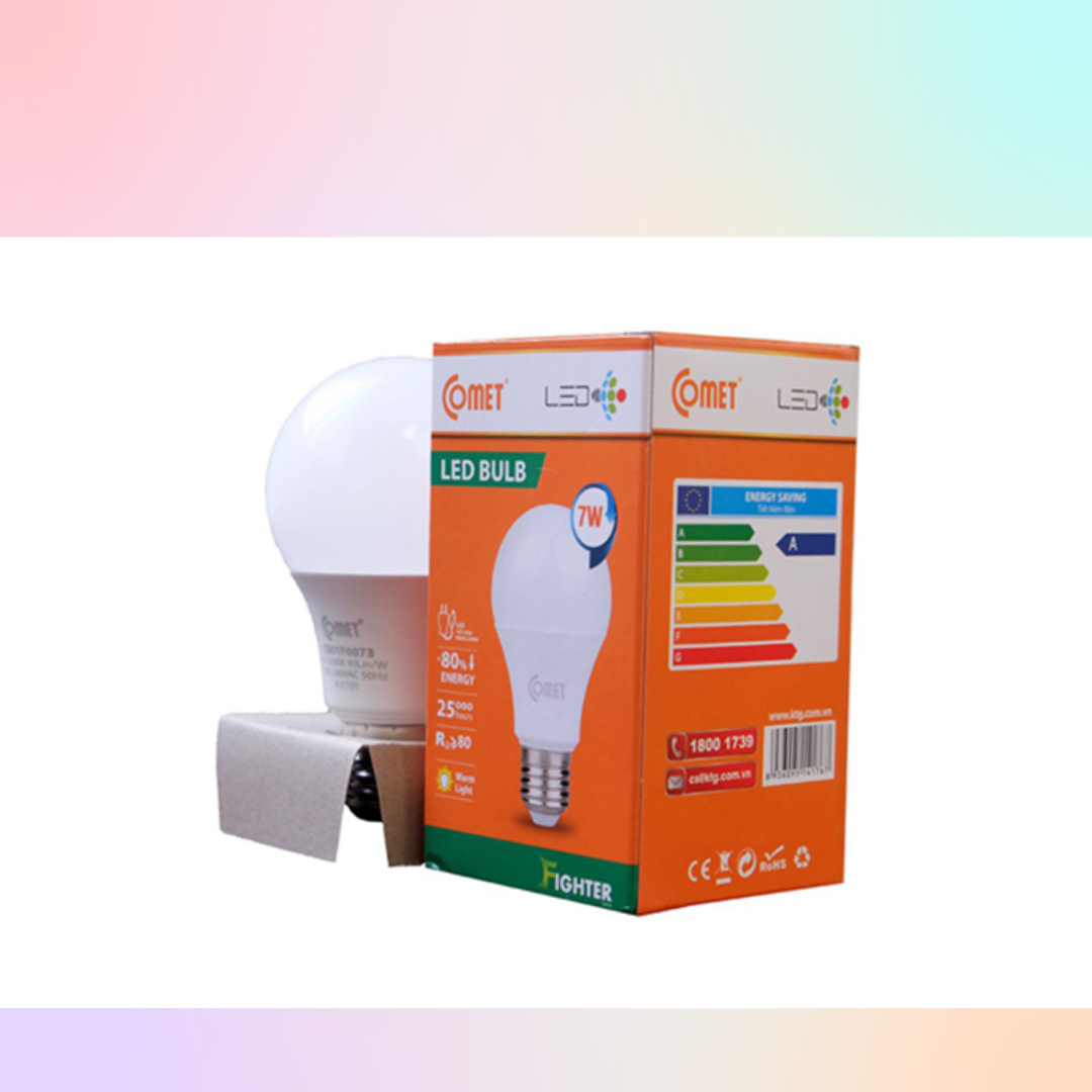 Bóng đèn LED Bulb COMET CB01F003 3W - Hàng chính hãng