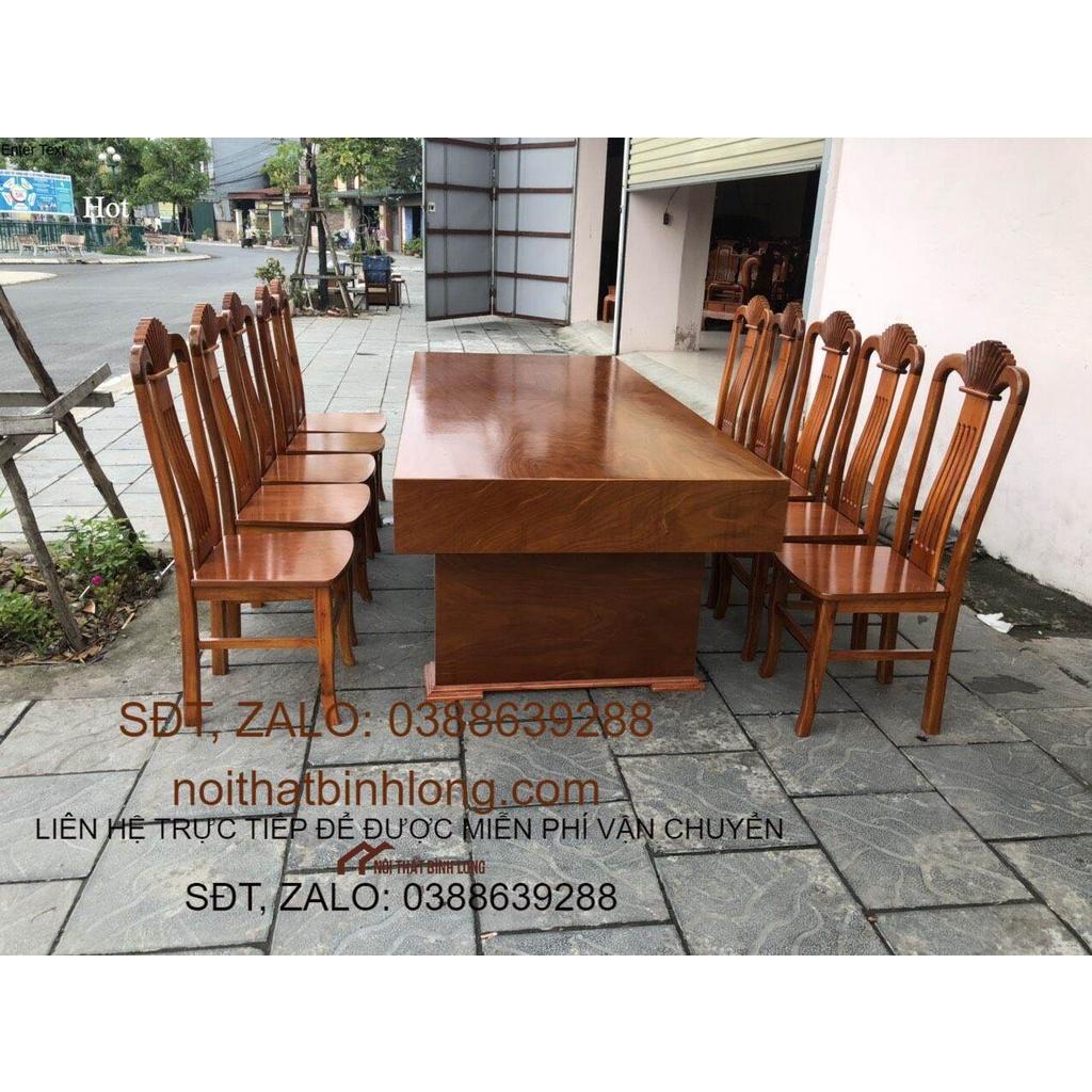 Bộ bàn ghế ăn hot, bán chạy , giá rẻ hiện nay - Đồ Gỗ Bình Long 0388639288 hoặc 0984300639