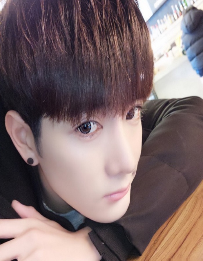 Tóc giả nam hàn quốc tặng kèm lưới T98