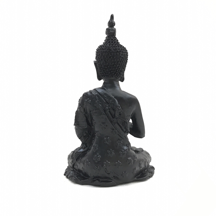 Tượng Đá Phật Thái Thủ Ấn - Chuyển Pháp Luân Ấn- Đá Đen