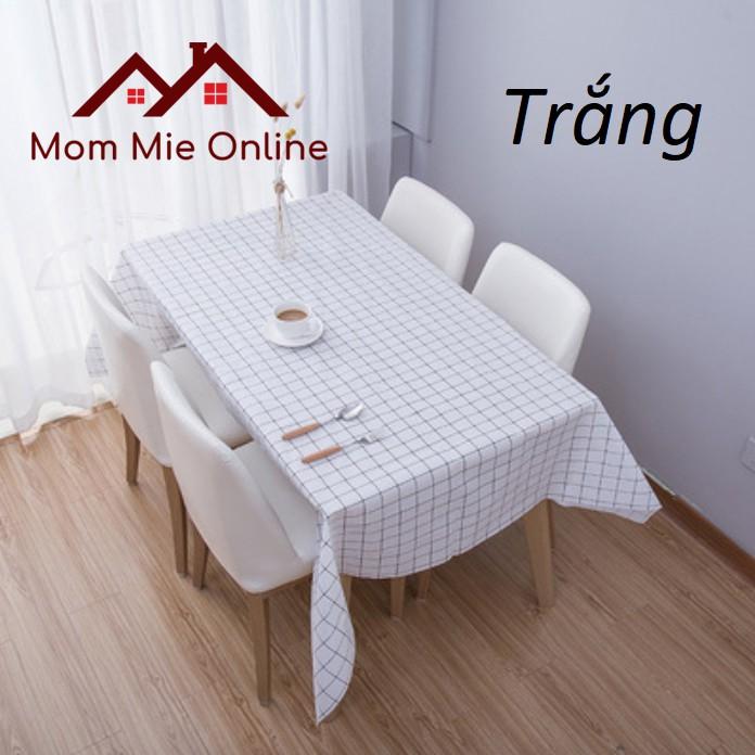 Khăn trải bàn caro, nhựa PVC chống thấm nước - B129 - J185