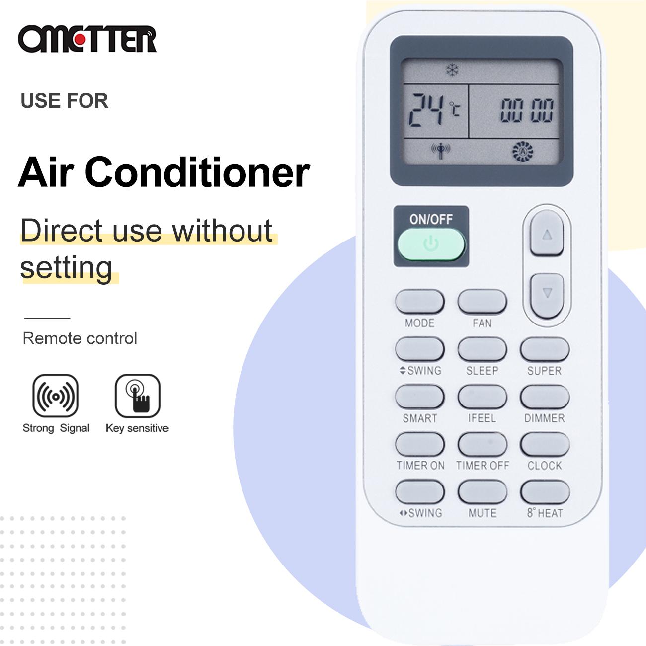 Điều khiển từ xa được thay thế cho máy điều hòa không khí AC Hisense DG11J1-98 DG11J1-71