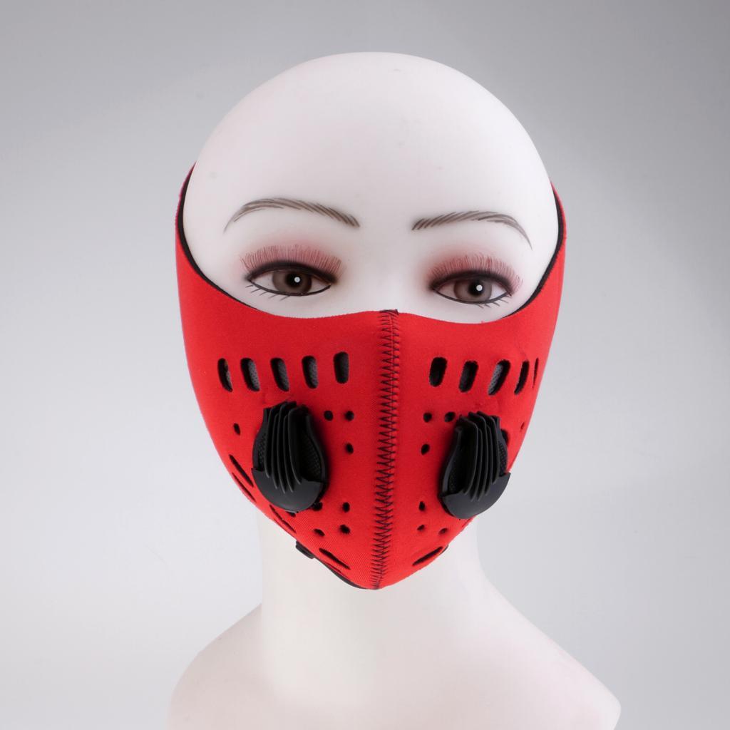 Dust Mask Activated Carbon Dust Mask for Cycling Haze Pack of 2