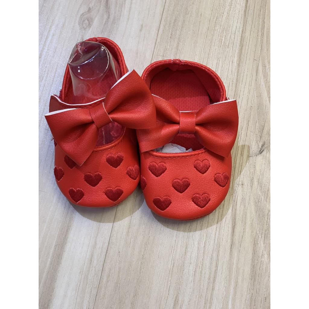 Giày Búp Bê Nơ Nhiều Màu Cho Bé