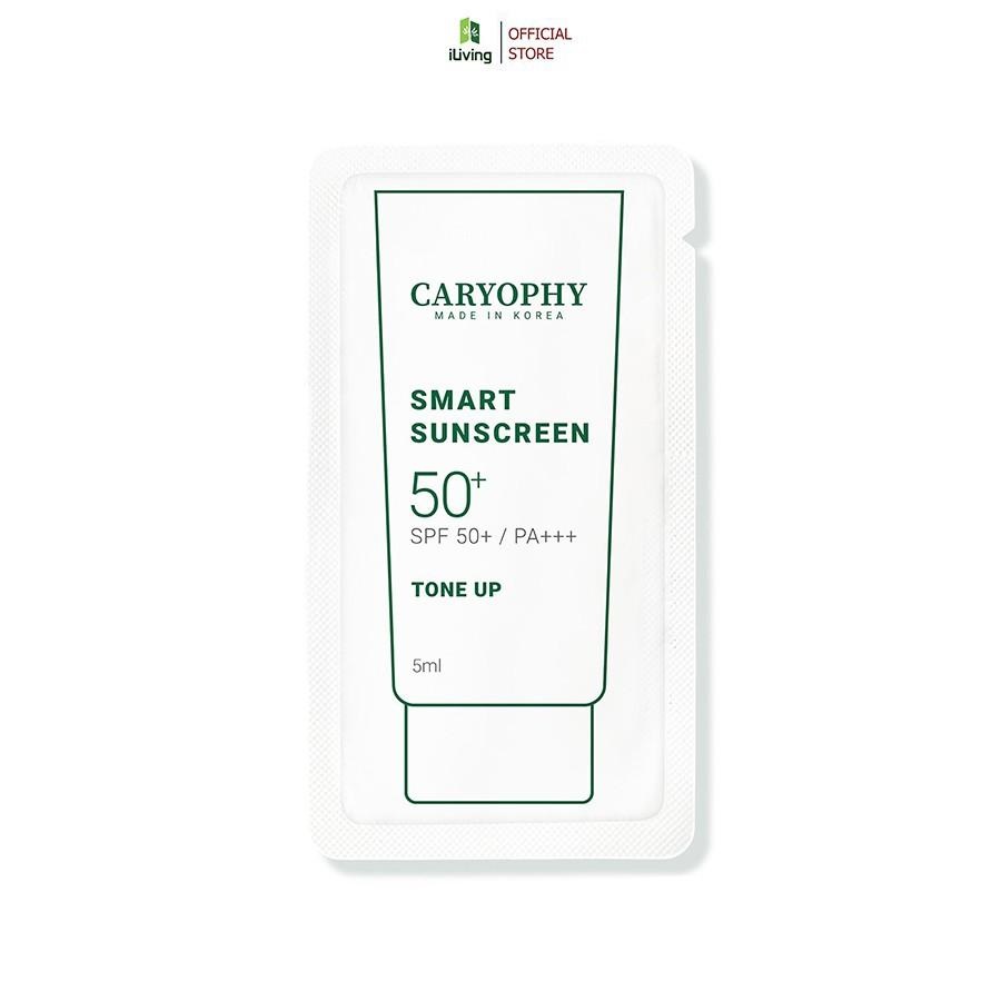 Kem chống nắng ngừa mụn nâng tone Caryophy Smart Tone-up Sunscreen 5ml CARYKCNNM5