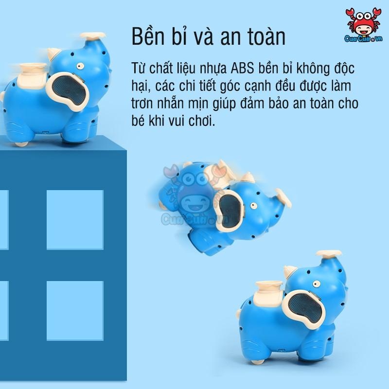 Con Voi Làm Xiếc Thổi Bóng Lơ Lửng Sáng Tạo, Phun Sương Thú Vị, Di Chuyển Thông Minh - Đồ Chơi Trong Phòng HOT Mẫu Mới