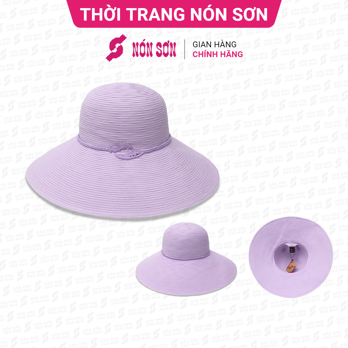 Mũ vành thời trang Nón Sơn chính hãng XH001-100-TM1