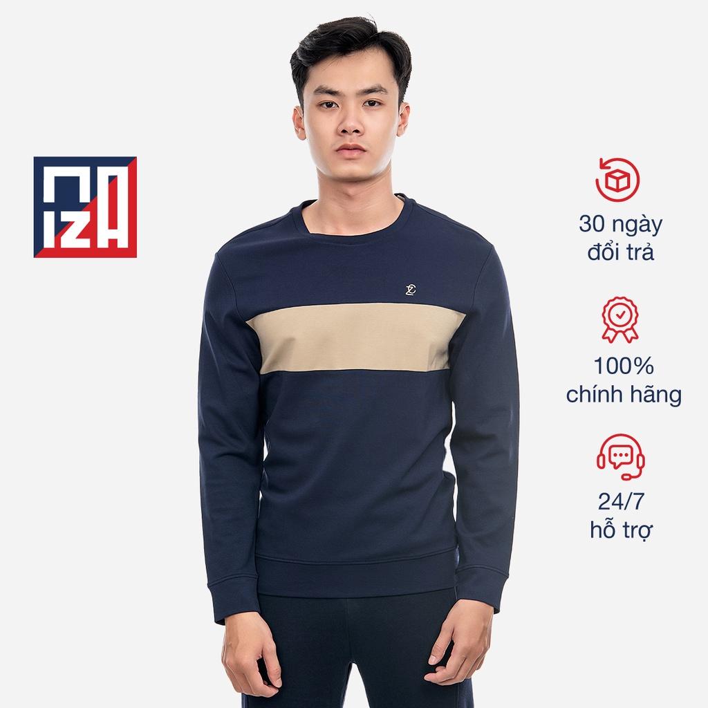 Áo nỉ dài tay nam CIZA chất liệu nỉ bông cao cấp form rộng basic trẻ trung size S M L XL H7011