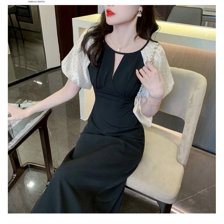 ĐẦM LỤA TAY VOAN