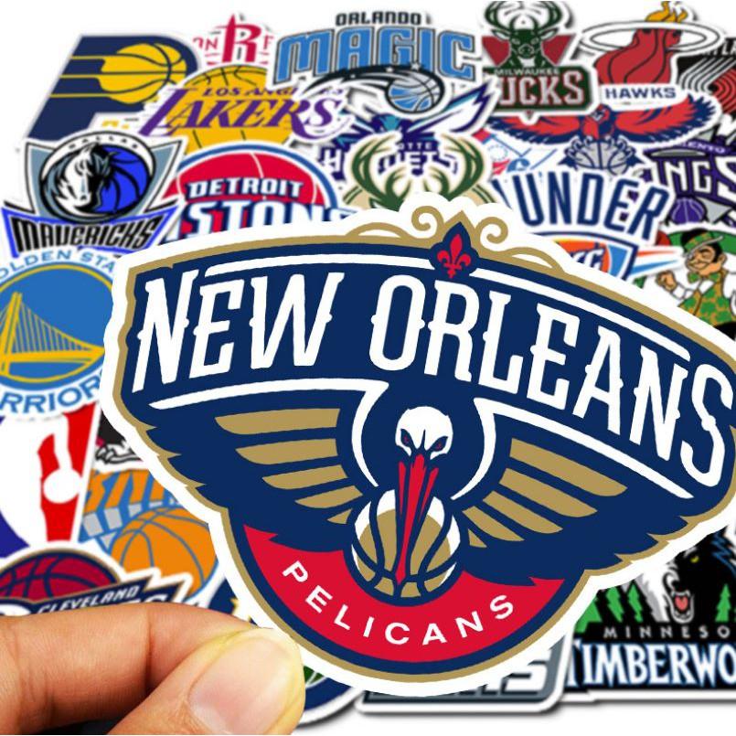 Sticker dán cao cấp ĐỘI BÓNG RỔ Cực COOL ms#58