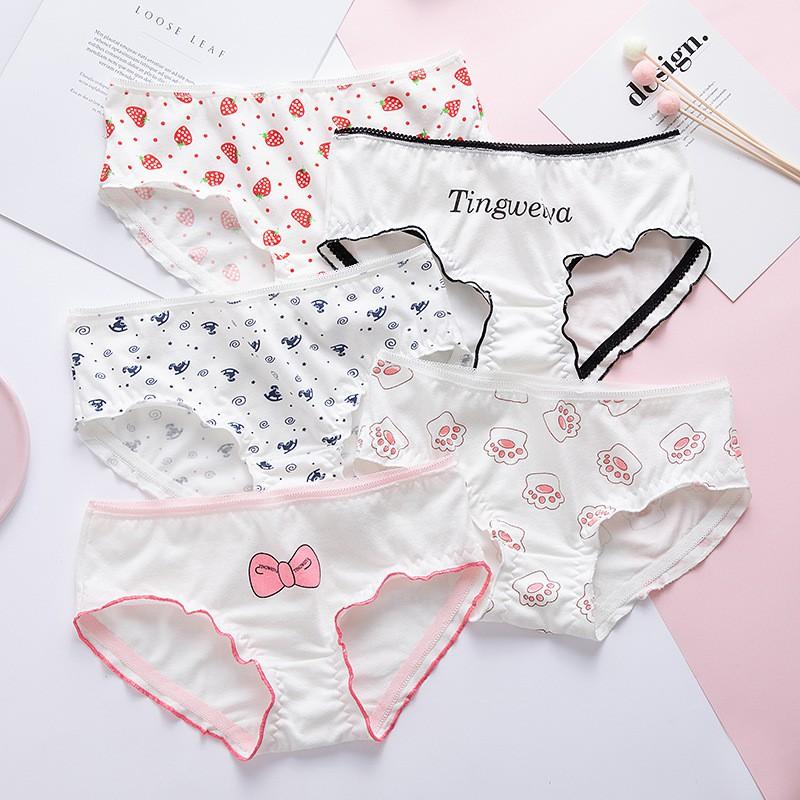 Quần lót nữ 50K Quần lót Quảng Châu chất cotton Tingweiya Q13