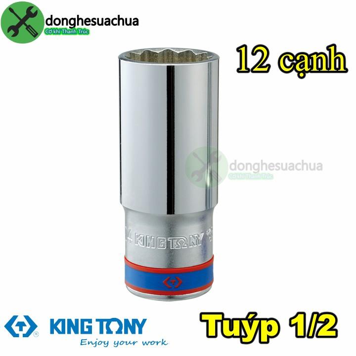 Tuýp 1/2 Kingtony 4230 loại dài 12 cạnh màu trắng