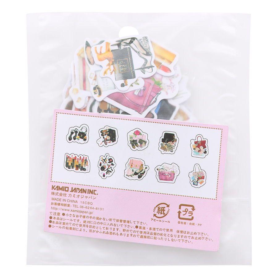 Set 33 Sticker Trang Trí - Chủ Đề Mua Sắm