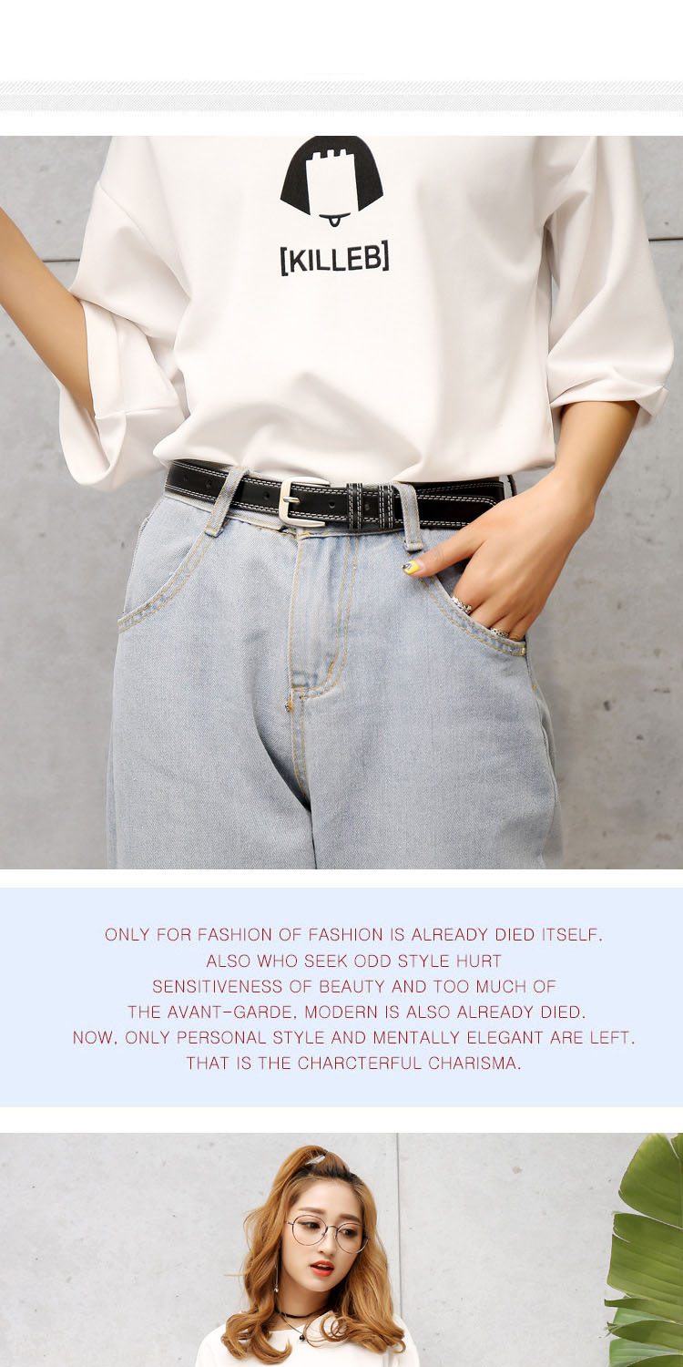 Thắt lưng nữ dây nịt nữ phong cách trẻ trung kiểu dáng Hàn Quốc mã  WP151