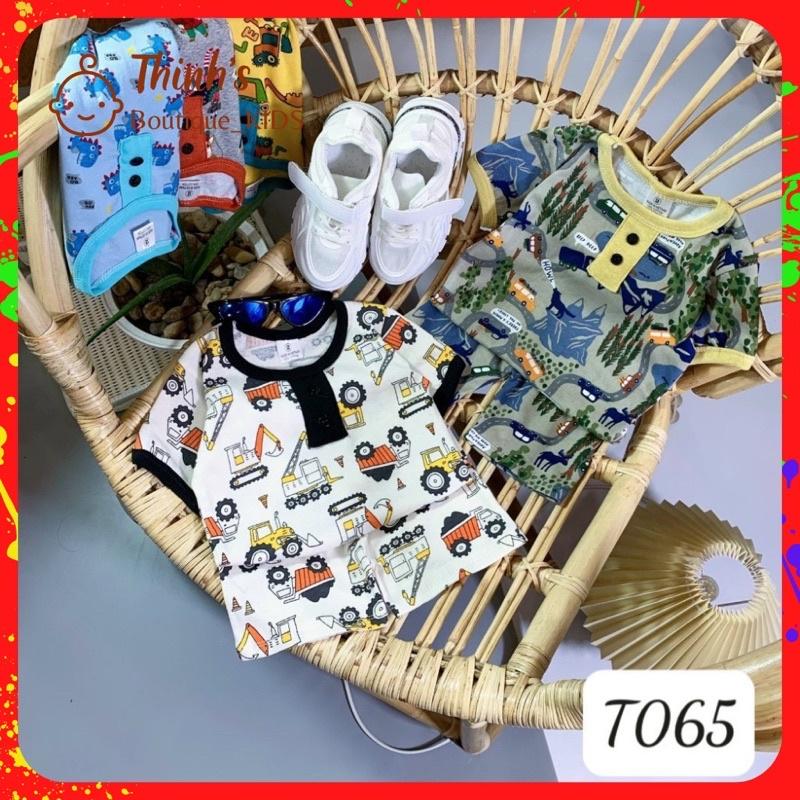 Set thun cho bé-Bộ thun cộc tay