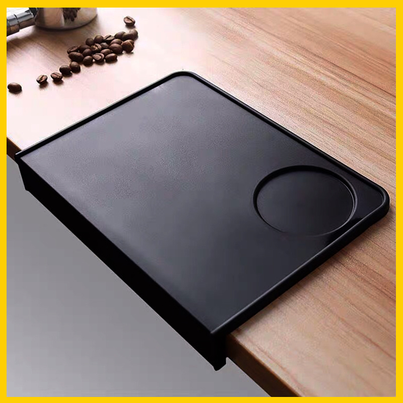 Miếng lót tamper chất liệu silicon mặt phẳng pha cà phê espresso | Piece Silicone Coffee Tamper Mat.