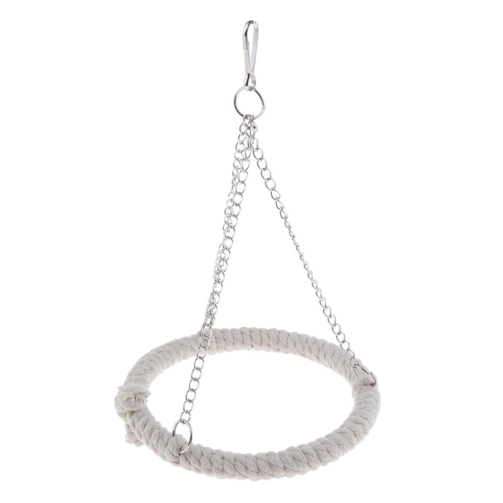 Bird Swing Cotton  Swing  Swing Bird Cage Accessories for Parrots Budgies